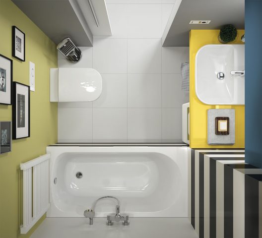 Trzy dowody na to, jak ściany potrafią zmienić wygląd łazienki